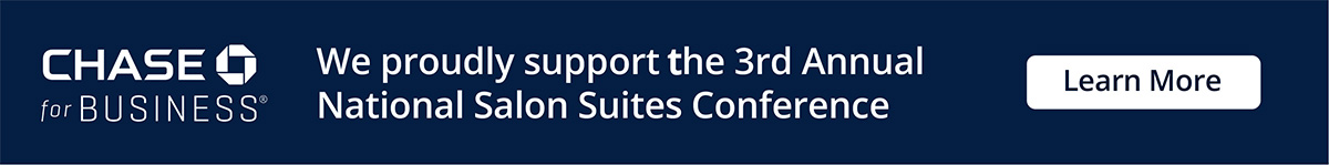 Chase Bank is a sponsor for the National Salon Suites Conference
